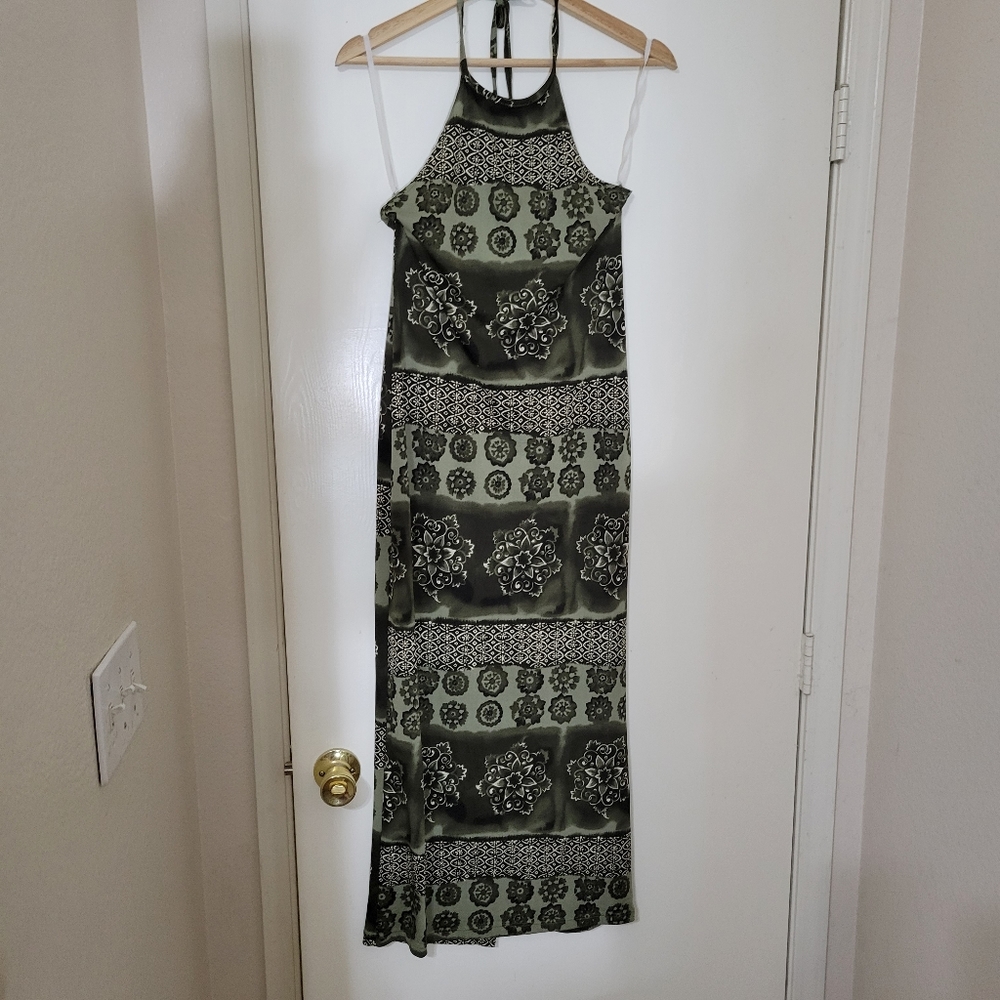 Sheri V USA Halter Top Maxi Dress